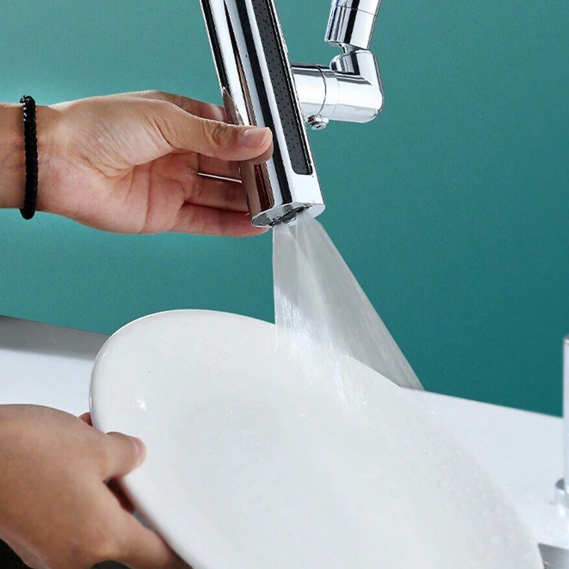 Adjustable Waterfall Faucet with 4 Spray Modes