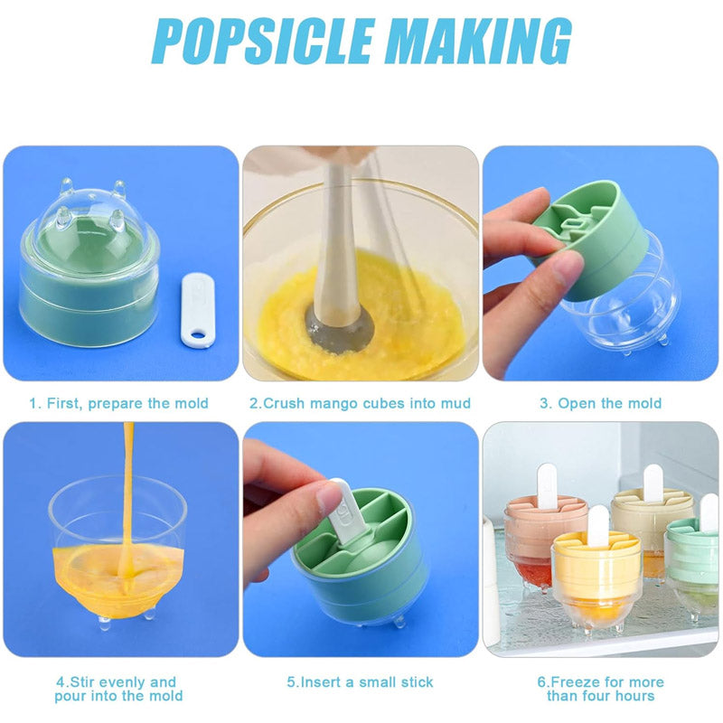 Lollipop Ice Maker Molds – Set of 4