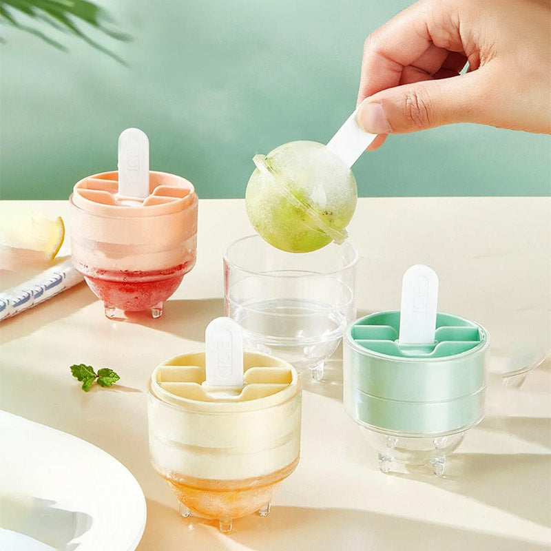 Lollipop Ice Maker Molds – Set of 4