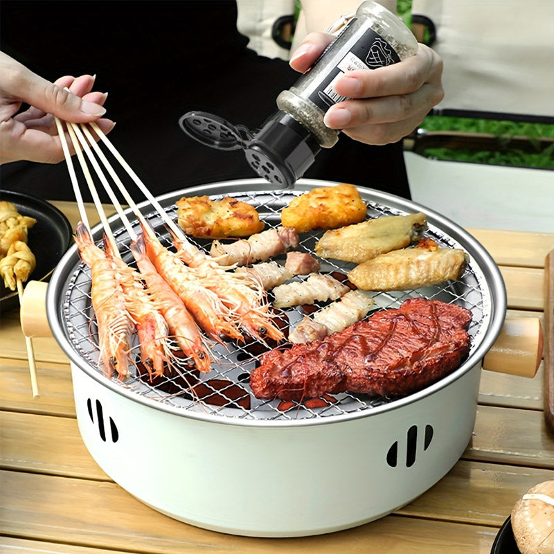 portable BBQ Grill with Removable Grate
