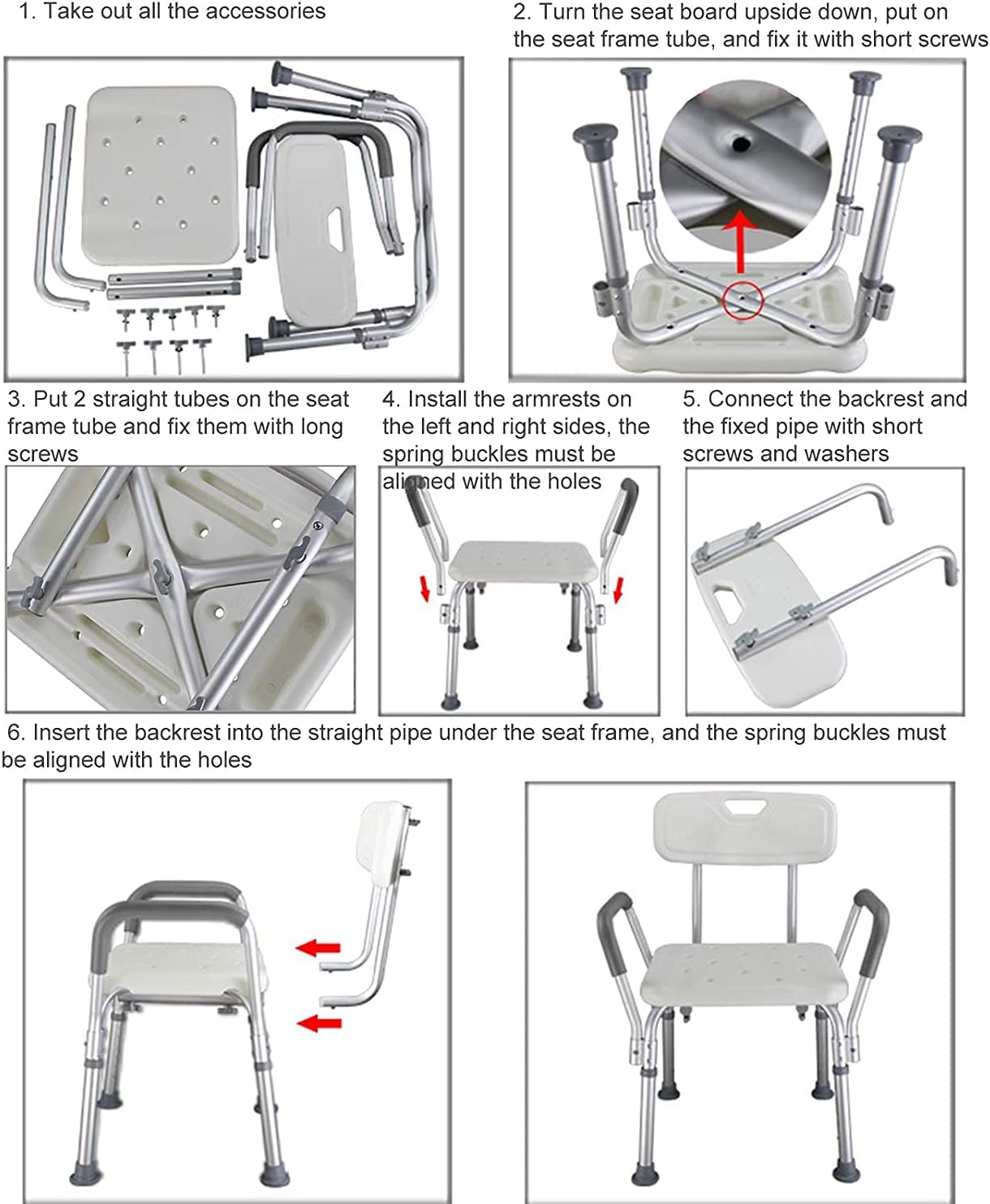 PrimeCare Bathroom Chair, Bath Bench, Toilet Seat, Showering Stool for Parents or Grandparents With Maximum Safety And Comfort
