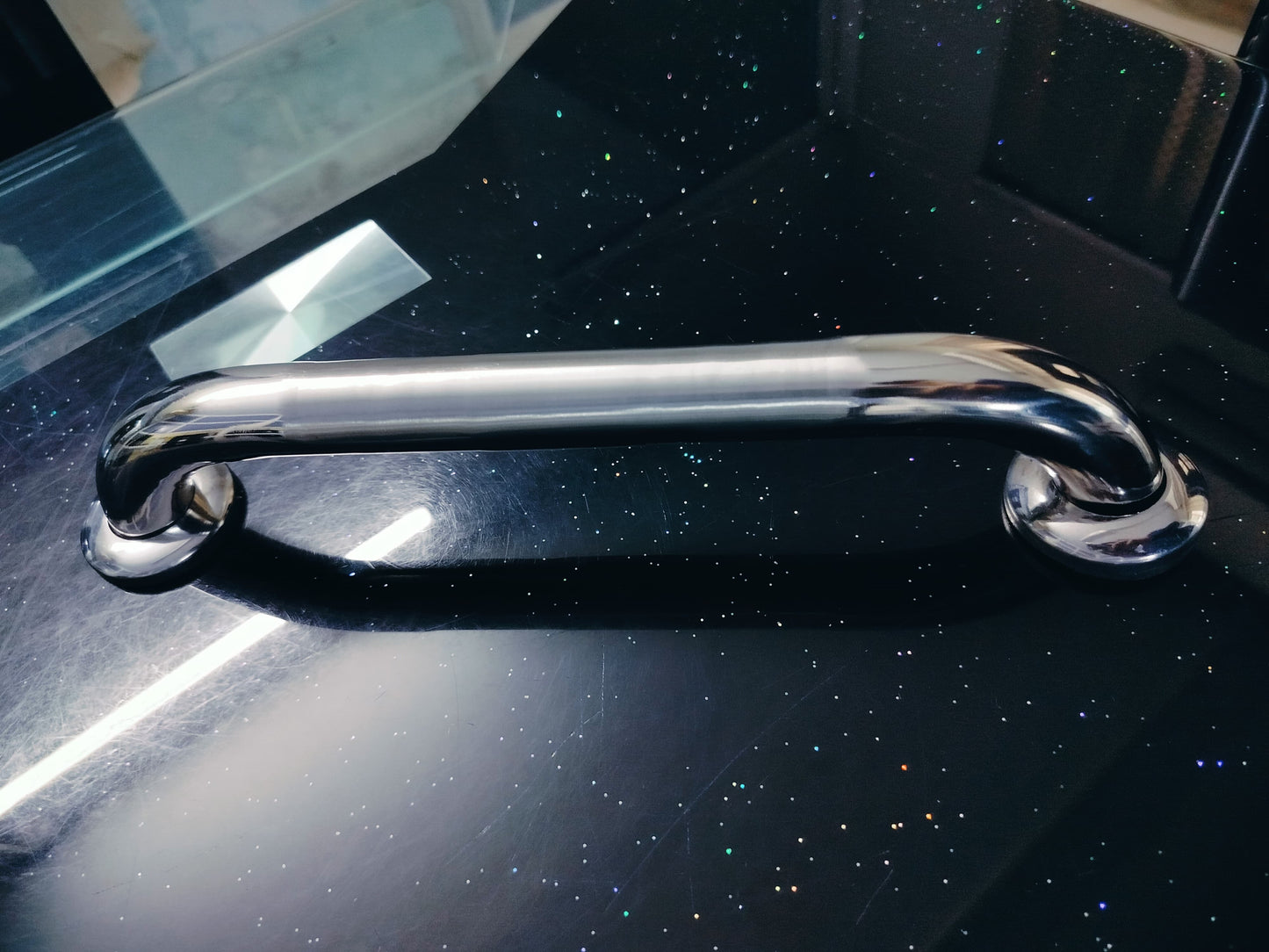 12 Inch Stainless Steel Bathroom Safety Grab Bar, Bathroom Handle Secure and Sturdy Support