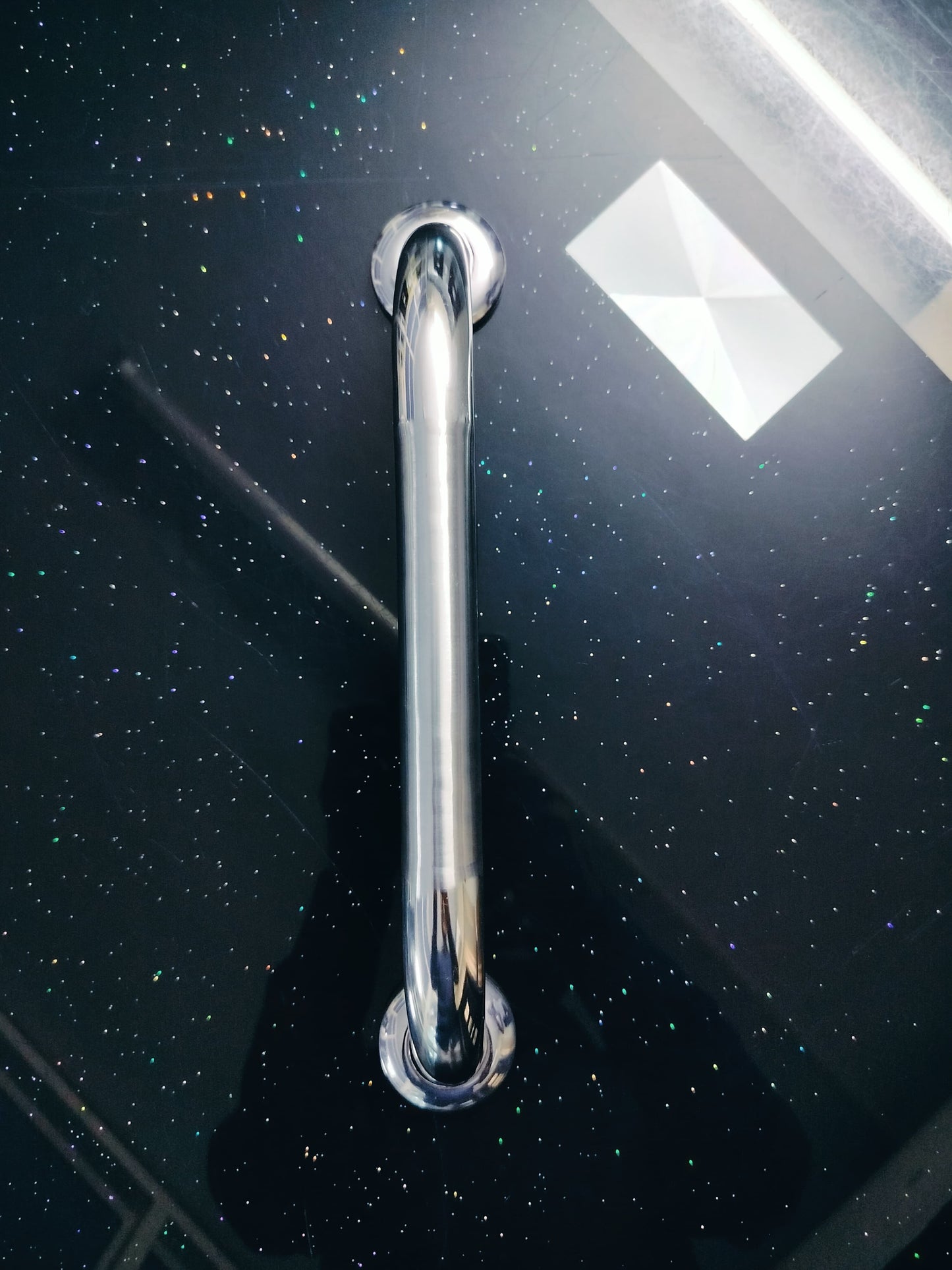 12 Inch Stainless Steel Bathroom Safety Grab Bar, Bathroom Handle Secure and Sturdy Support