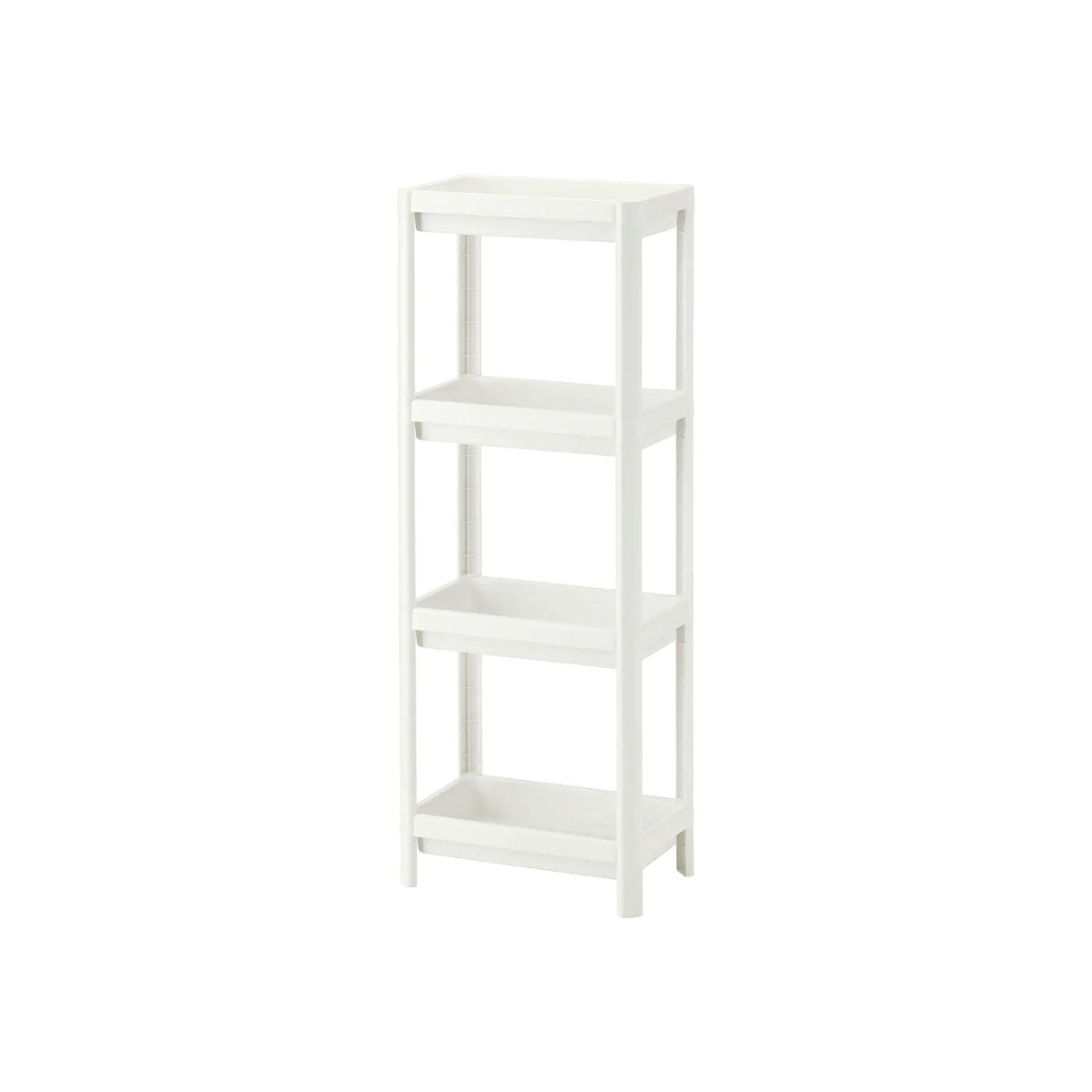 Multi-Purpose 4-Tier Standing Shelves – Ideal for Bathroom, Living Room, Bedroom & Kitchen