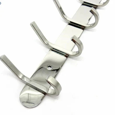 304 SS Wall Mounted Cloth Hook – Rustproof Bathroom and Clothes Organizer for Modern Bathrooms or Bedrooms.
