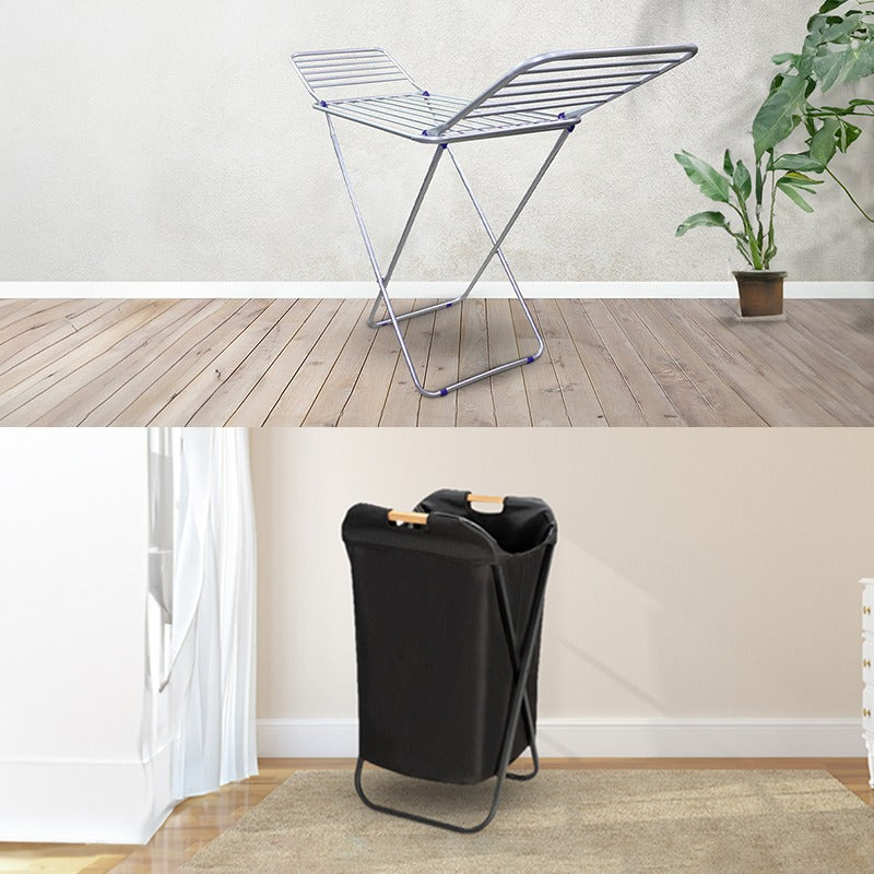Cloth Dryer with Hamper – Perfect Set for Laundry Solution
