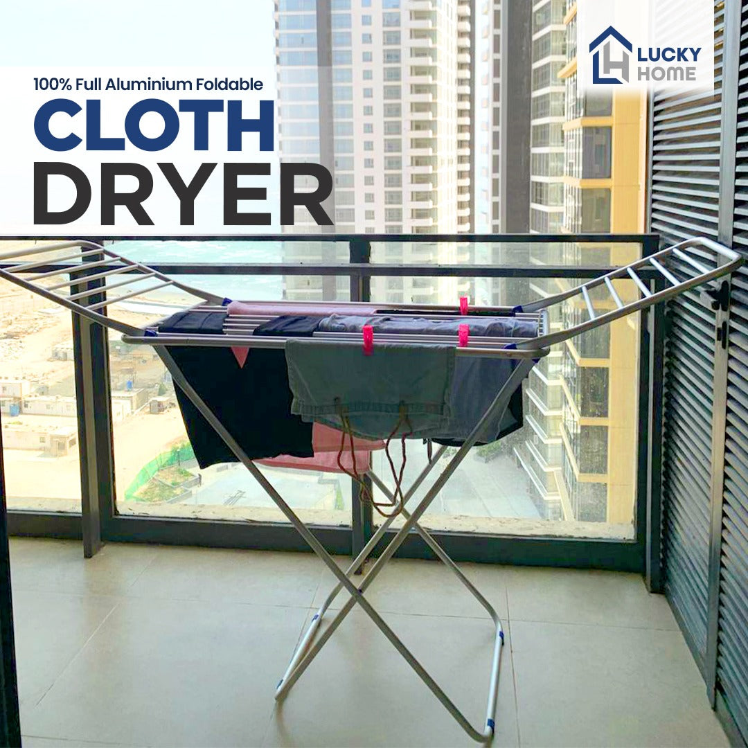 Cloth Dryer with Hamper – Perfect Set for Laundry Solution