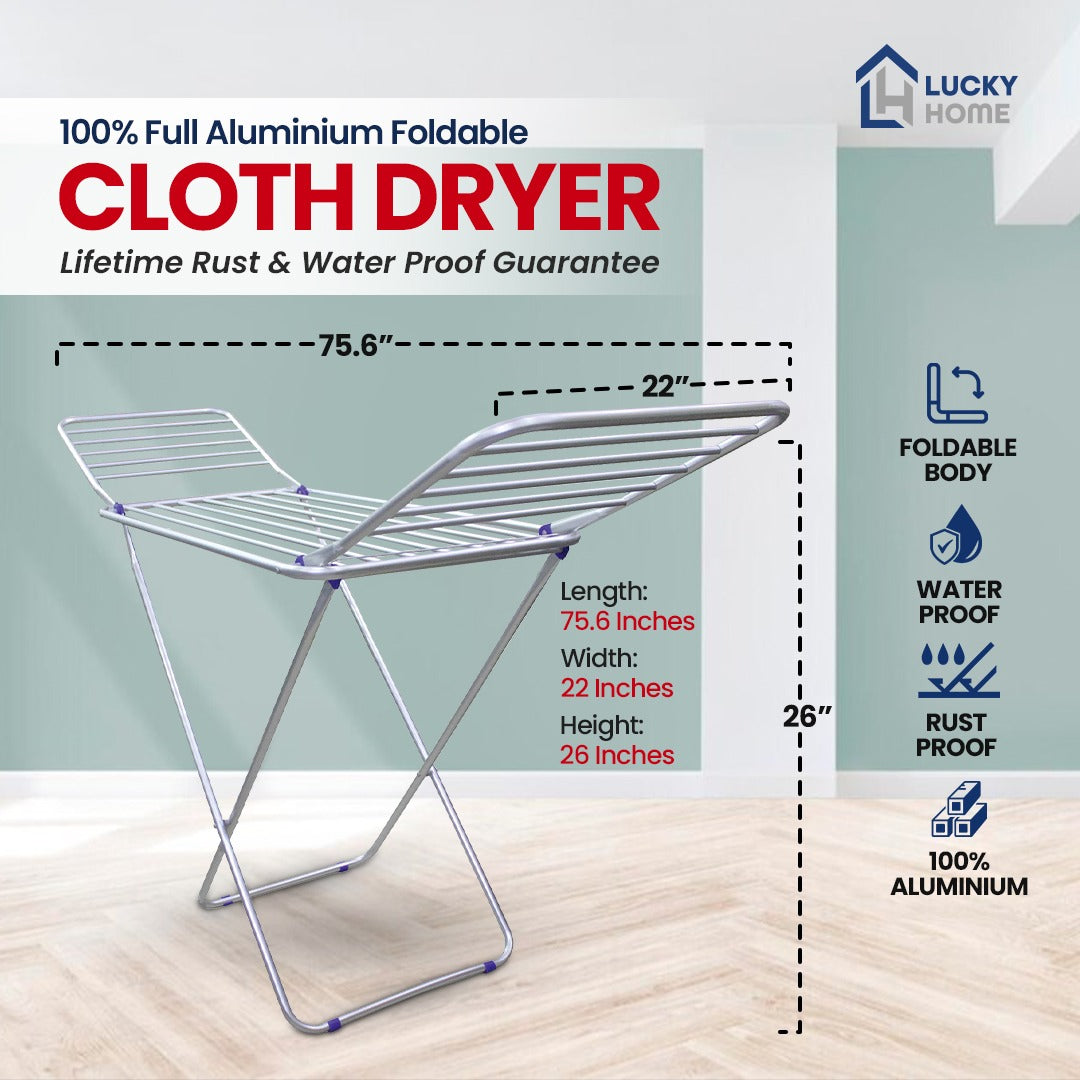 Cloth Dryer with Hamper – Perfect Set for Laundry Solution