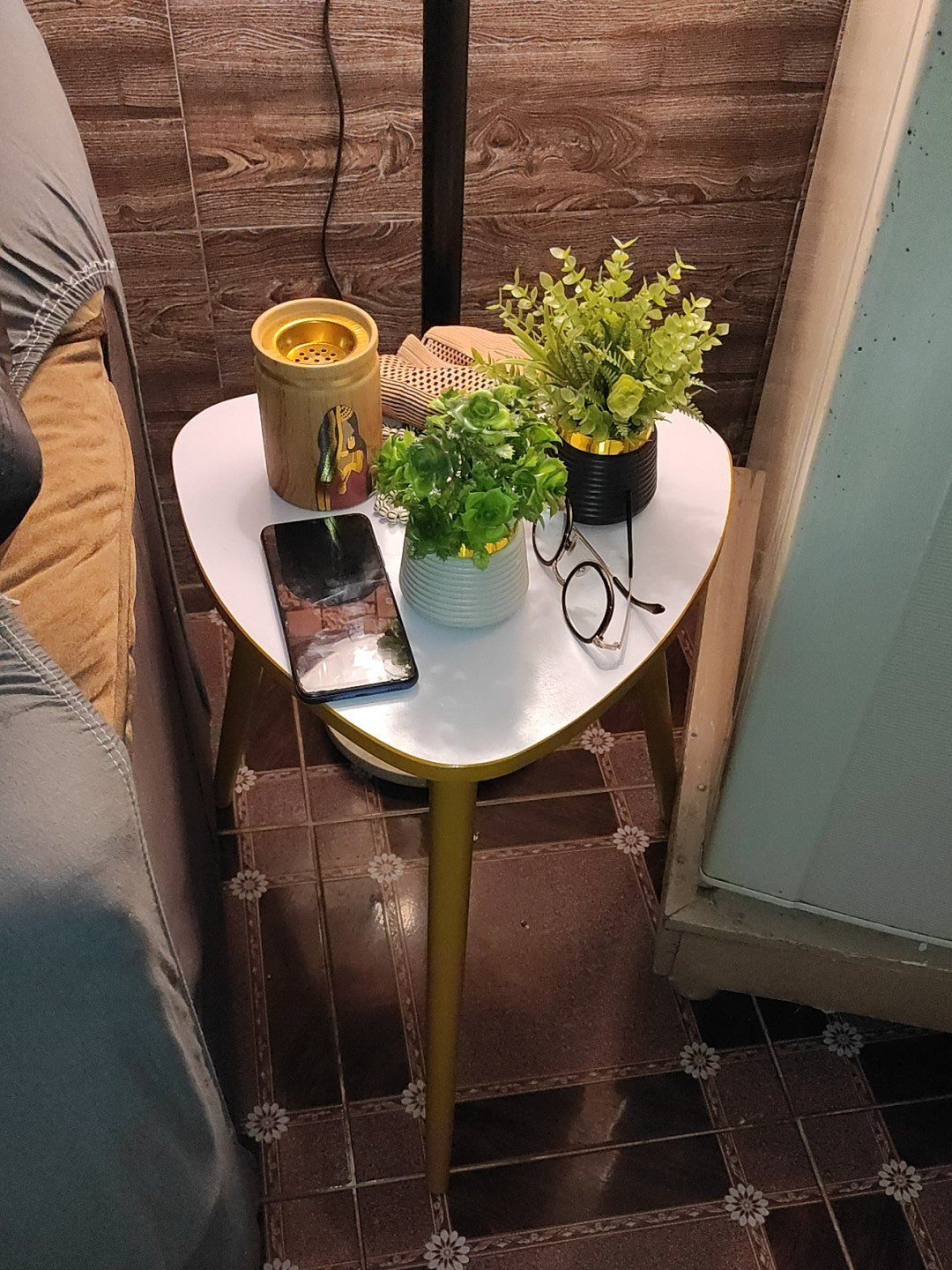 16 inch Triangle Table , Haton Table , Side Table , Coffee Table